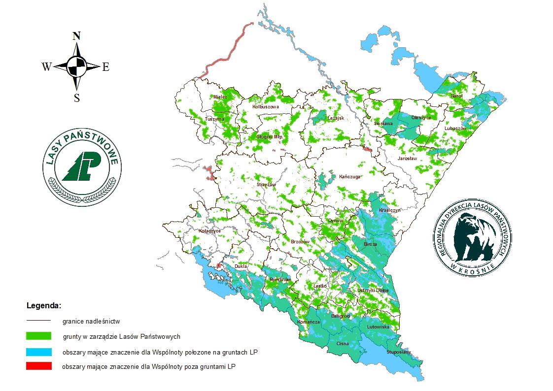 natura 2000 mapa podkarpacie Obszary Natura 2000   Regionalna Dyrekcja Lasów Państwowych w 